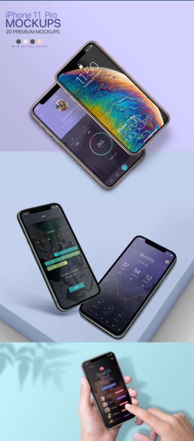 [Pixpine Mockups - UI8] 20 Mockups of iPhone 11 Pr_0.jpg